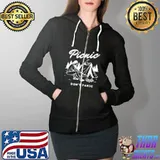 Top Picnic dont panic camping Full Zip Hooded