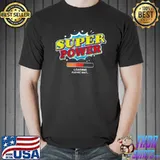 Top Super Power Loading Please Wait Funny Superpower Graphic T-Shirt