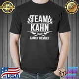 Top Team Kahn Family Member Matching Kahn T-Shirt