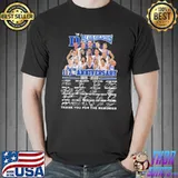Top The Bluedevils 117th Anniversary Thank You For The Memories Signatures Shirt