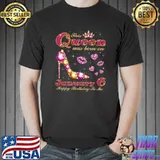 Top This Queen was born on January 6, 6th January Birthday Premium T-Shirt