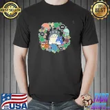 Totoro Susuwatari Anime Ghibli Kawaii Japanese Style Unisex Hoodie