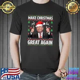 Trump Make Christmas Great Again Ugly Sweater Xmas T-shirt
