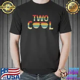 TWO COOL Sunglasses 2 Years Old 2nd Birthday Shirt Kids Boys T-Shirt Unisex