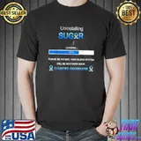 Uninstalling Sugar Blood Will Be Restored Soon Diabetes T Shirt