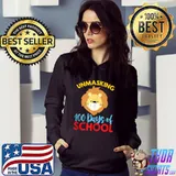 Unmasking 100 Days Of School - 100 Days Of School Teacher T-shirt