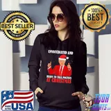 Unvaccinated And Ready To Talk Politics At Christmas Trump T Shirt