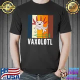 Vaxolotl Vaccine Axolotl Funny Vaccination Quote Retro Premium T-Shirt