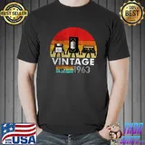 Vintage 1963 Floppy Disk VHS Cassette Tape 80s 90s birthday T Shirt