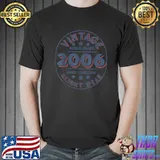 Vintage established 2006 15th Birthday Party Retro Men T Shirt