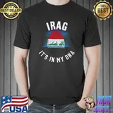 Vintage Iraq Flag - It Is In My DNA - Iraqi T-shirt
