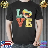 Vintage retro love monkey animals couple Valentines Unisex