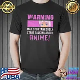 Warning Anime Unisex T-Shirt