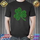 Weed Marijuana Cannabis Irish Shamrock St. Patrick's Day T- Unisex