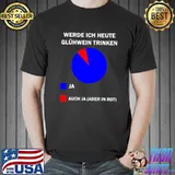 Werde ich heute glühwein trinken ja auch ja aber in rot shirt