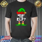 What The Elf Matching Family Christmas T-Shirt