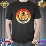 Wolf head logo wolf lover shirt