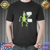 Yer A Wizard Kermit Funny Frog With Gun Meme T-Shirt