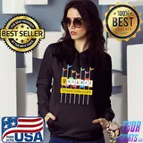 Yniguez Happy Vacation Flags T-Shirt