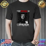 Your brain on communism (funny antI commie zombie political) Unisex