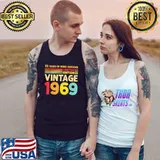 53 Years Of Being Awesome Limited Edition Vintage 1969 T-Shirt Tank Top