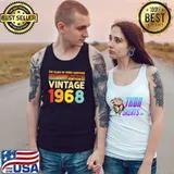 54 Years Of Being Awesome Limited Edition Vintage 1968 T-Shirt Tank Top