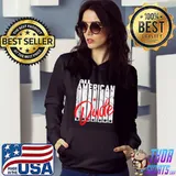 All american DUDE Family Matching 4th of July American Flag T-shirt
