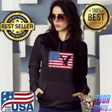 American Flag Eagle USA T-Shirt
