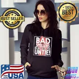 Awesome Bad Spellers Of World Dyslexia Awareness Therapist Graphic T-shirt
