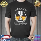 Awesome Fun Football Saying Team Pizza Most Valuable Pizza Eater T-shirt