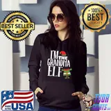 Awesome I'm The Grandma Elf Matching Family Group Christmas T-shirt