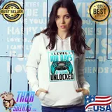 Awesome Level 100 Days Of School Unlocked 100th Back To School Gifts T-Shirt