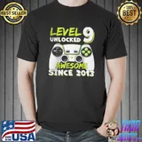 Awesome Level 9 unlocked awesome since 2013 Unisex