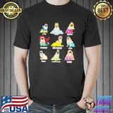 Awesome Pug Princesses Disney Unisex T-Shirt Unisex