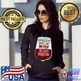 Awesome Running Out of Wine is My Cardio Funny Fitness Workout T-shirt