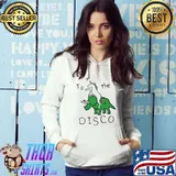 Awesome To The Disco Unicorn Riding Triceratops Unisex T-Shirt