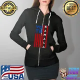 Awesome Vote Kamala Harris 2020 T- Full Zip Hooded