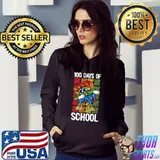 Best 100 Days Of School 100th Day Dabbing Kindergarten Pre-K Kids T-Shirt Hoodie