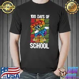 Best 100 Days Of School 100th Day Dabbing Kindergarten Pre-K Kids T-Shirt