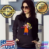 Best goku and Sailor Moon Active shirt