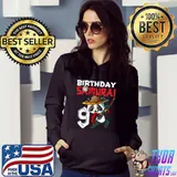 Best Kids 9 Years Old Kawaii Panda Japanese 9th Birthday Samurai T Shirt