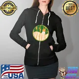 Best Let's Get Weird! Funny 60s Typography Hippie Music & Party T-Shirt Full Zip Hooded