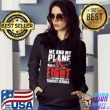 Best Me and my plane had a fight for pilot and copilot T-Shirt