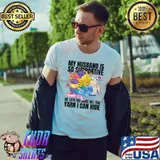 Best My Husband is so Supportive Crochet Lovers Arts and Crafts Premium T-Shirt Unisex