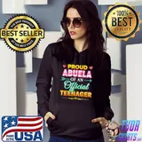 Best Proud Abuela Of An Official Teenager 13th Birthday 13 Years T-Shirt