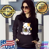 Best Ramen Cat Kawaii Anime Japanese Food Girls Official Teenager T-Shirt