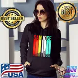 Best San Jose California USA Flag Nor Cal Bear Bay Area Tech City Premium T-Shirt