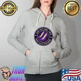 Best Wear Your Shoes, Ladies. There's Glass Everywhere T- Full Zip Hooded