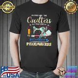 Blessed Are Quilters For They Shall Be Called Piecemakers T-Shirt Unisex