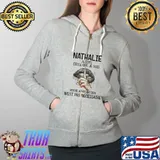 Celle lip nathalie je suis celle que je suis votre approbation n'est pas ne'cessaire Full Zip Hooded
